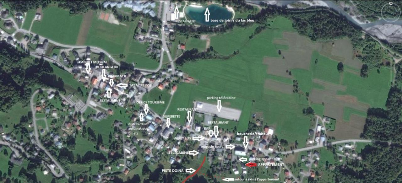 Le Gypaete Leilighet Morillon Eksteriør bilde